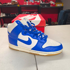 Nike Dunk Hi Retro SE Racer Blue Gum Blue/White High Top Sneaker FV6612-001 picture