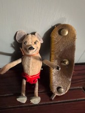 Antique Schuco Hopsa Mechanical Wind-Up Mouse 1930's Toy Germany Tested Works picture