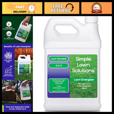 Commercial Lawn Energizer - Nitrogen & Iron Fertilizer Booster Spray for All Gra picture