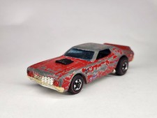 Vintage Hot Wheels Gran Torino Stocker • Red • Redline • Hong Kong picture