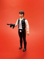 MINTY Vintage Star Wars LARGE HEAD HAN SOLO 100% Complete Original Action Figure picture
