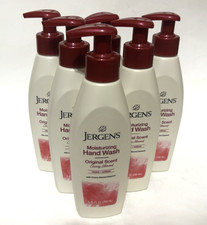 Jergens Hand Wash Cherry Almond Original Scent Liquid Soap 8.45 oz Lot of 6 picture