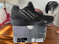 Size 9M- Swaroski x Nike Ja 2 Black Label Pack - Scratch Bling IB3859-001 picture