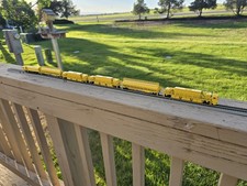 Ho Scale Loram Style Rail Grinder Train Set Undecorated Unpowered 3d Printed. picture