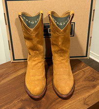 Tecovas The Johnny Honey Suede Western Boots Men’s US 9D MPN TJHM1008-1 picture