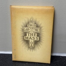 1958 This Is the Mass Daniel-Rops Sheen Karsh Hardcover Book 2nd Ed picture