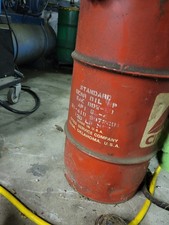 Vintage CITGO Oil Drum with Working Hand Pump picture