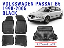 REZAWPLAST Floor  Mats for Volkswagen Passat 1998-2005 Sedan Cargo Mat Black picture