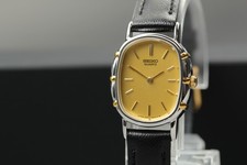 Vintage 1981 N MINT Quartz Seiko Socie 2320-6610 Tank GPDP Womens Watch JAPAN picture
