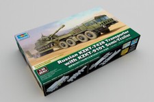 Trumpeter 01039 Transporter with KZKT-9101 Semi-Trailer Russian KZKT-7428 1/35 picture