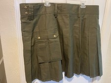 UT Kilts Standard II Utility Olive Green Cargo Poly Cotton Size 48 X 22” NWOT picture