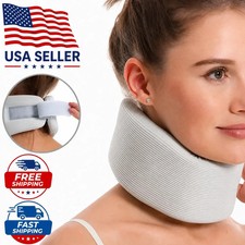 1PC 2PC Adjustable Cervical Neck Brace Soft Sponge Neck Support Collar Sleep picture