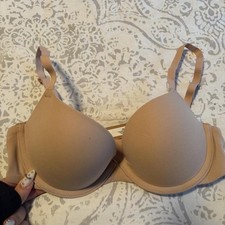 Skims Fits Everybody Push Up Demi Bra in Mica picture