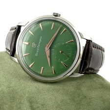 SWISS OVERSIZED GIRARD PERREGAUX MANUAL WIND STEEL GENTS WATCH SWISS MADE picture