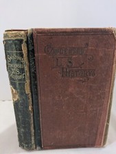 1879 Antique Swinton's Condensed School History Of The UNITED STATES 325pgs picture