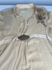 Vintage Joolay Embellished Sheer Blouse picture