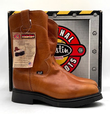 Justin Boots COPPER CAPRICE Men's NEW Work Boots Brown Multiple Sizes picture