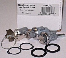 *NEW* SET of KENWORTH KEYED ALIKE DOOR LOCKS & IGNITION ~ REPLACEMENT FOR 30GN15 picture