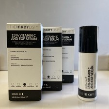 3 X The Inkey List 15% Vitamin C & EGF Serum 30ml each picture