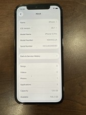 Apple iPhone 12 Pro 128GB Blue Factory Unlocked WORKS PERFECTLY BUT LOOK AT PICS picture