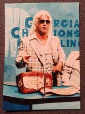 💥1️⃣9️⃣8️⃣0️⃣s Original Ric Flair 3.5x5 Photo vintage NWA WCW WWF Wrestling HOF picture