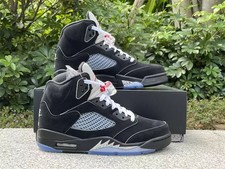 Nike Air Jordan 5 Retro OG Black Metallic Reimagined Reflective Men's Shoes picture