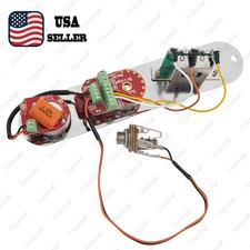 Solderless Wiring Harness Prewired Loaded Control Plate 3 Way Switch for TL Tele picture