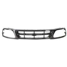 Grille Assembly Fits Ford F-150 1997-1998 RWD Models (New Body For 1997) Black picture