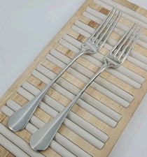 Antique Franz Bibus 800 Silver Dinner Forks Pair Austro Hungarian Diana 123g picture