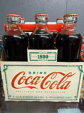 Coca-Cola Circa 1899 Limited Edition 6-Pk Glass Bottles 9.3 oz 2007 Collectible picture