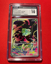 Pokemon TCG Bulbasaur 133/132 Mega Evolution Illustration Rare CGC 10 picture
