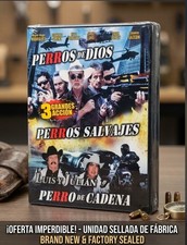 ​3 Grandes De Accion DVD Triple Feature Mexican Action Movies Hugo Stiglitz NEW picture
