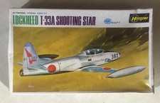 Vintage Hasegawa 1/72 Scale SEALED Model Lockheed T-33A Shooting Star 1970s NOS picture