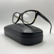 Authentic Coach HC6095 5394 Eyeglasses 52-16 Dark Tortoise Gold Unisex Frame picture