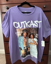 ⁠Outkast Graphic Tee Shirt XL NWT New Andre 3000 Big Boi Hip Hop Band Merch picture