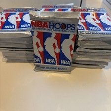 1990-91 NBA Hoops Series 1 Basketball Pack picture