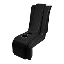 TMI Pro-Series Sport Black Center Console w/ Black Stitching Chevy C10 67-72 picture
