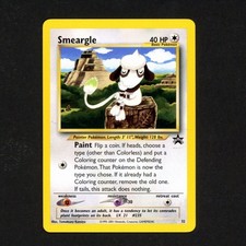 2001 Pokemon Smeargle #32 WOTC Black Star Promo LP - 2610091716 picture