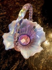 Absolutely Stunning Fenton Pink 6630 PY Iridescent/Opalescent 8