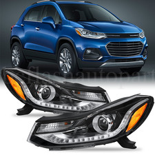 For 2017-2022 Chevrolet Chevy Trax Projector LED DRL Headlights Left & Right picture