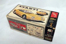 Vtg 1963 1964 1/25 AMT 1963 Studebaker Avanti 3 in 1 Model Kit #2064-150 In Box picture