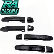 For 2018-2022 Honda Accord GLOSS BLACK Door Handle Covers WITH Front Smartkey picture