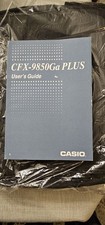 RARE NEW Unused Casio RM-9850Ga Plus Complete Calculator Overhead Display w/Case picture