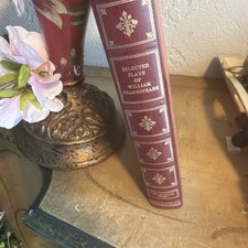 Selected Plays of William Shakespeare Fine Editions Press 1/4 leather 1946 mint  picture