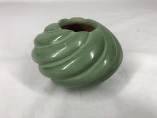 WONDERFUL VINTAGE JEMEZ PUEBLO POTTERY CARVED SWIRL MELON BOWL BY MARCELLA YEPA picture