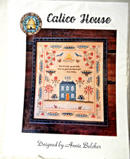 NEW HTF Annie Beez CALICO HOUSE Ctd X Stitch Pattern CLUB RELEASE Anne Shirley picture