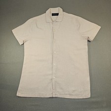 VTG ABERCROMBIE & FITCH PINK BUTTON DOWN FITTED LONG SLEEVE SHIRT MENS SIZE M picture