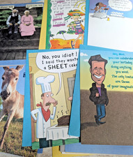 Funny Birthday Card 30-piece lot 6x8.5 picture