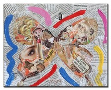 Always - Butterfly, Pop Art, Contemporary Art, Original Painting on Canvas picture