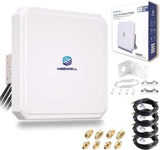 Maswell 4MIMO Ultra: 4G LTE 5G Panel Antenna, 10dBi High Gain 4X4 MIMO External picture